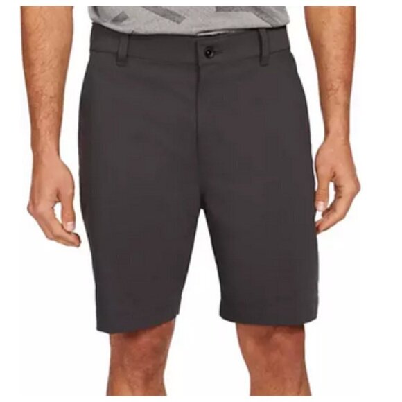 Nike Men's Dri-Fit UV Sun Protection Chino 8" Golf Shorts Dark Smoke‎ Grey sz 42 - Picture 1 of 11